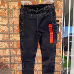 Women's Skechers GoFlex High Waisted Black Legging  (Medium)